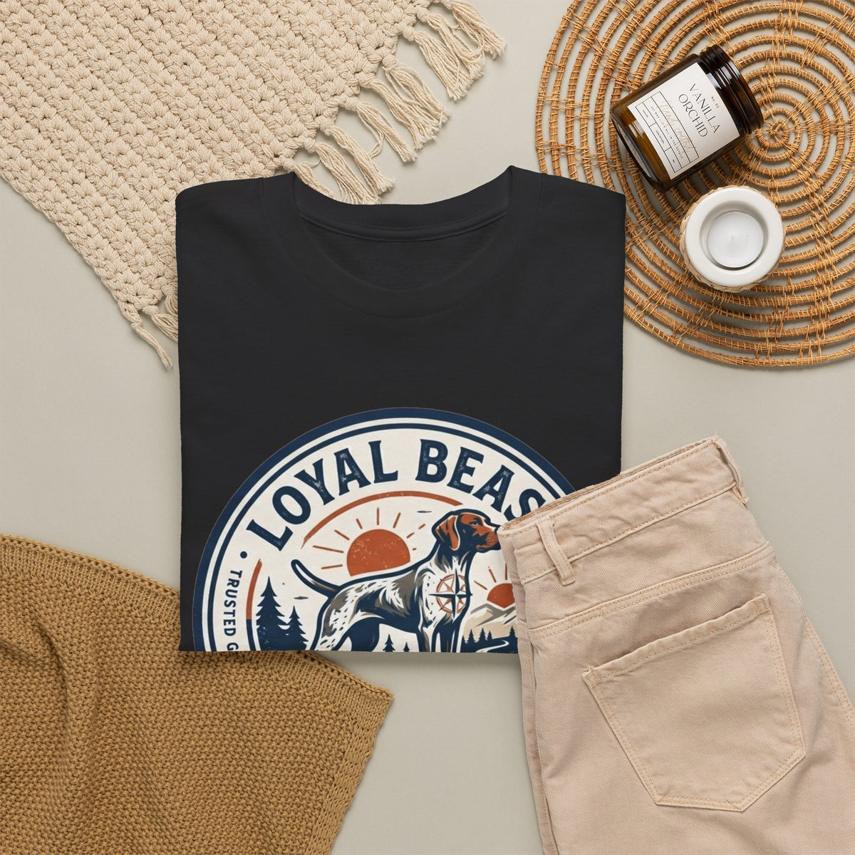 Loyal Beast Pointer Unisex Heavy Cotton Tee
