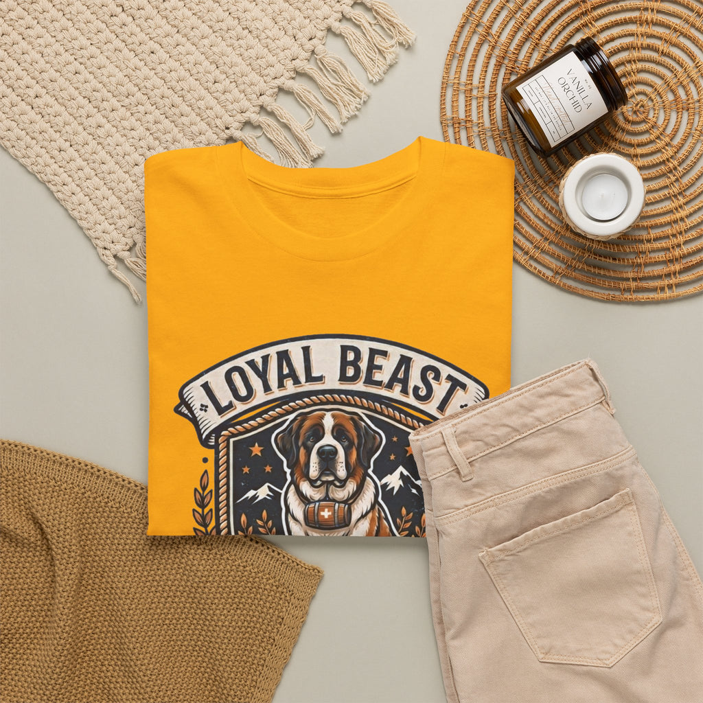 Loyal Beast Saint Bernard Unisex Heavy Cotton Tee