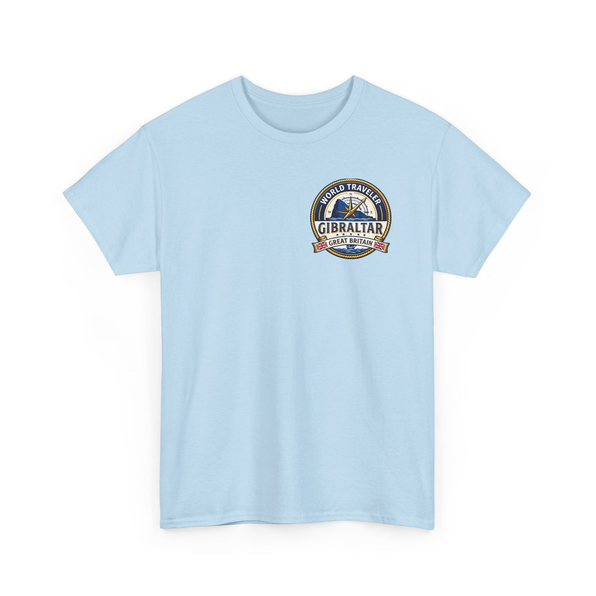 Gibraltar World Traveler Unisex Heavy Cotton Tee