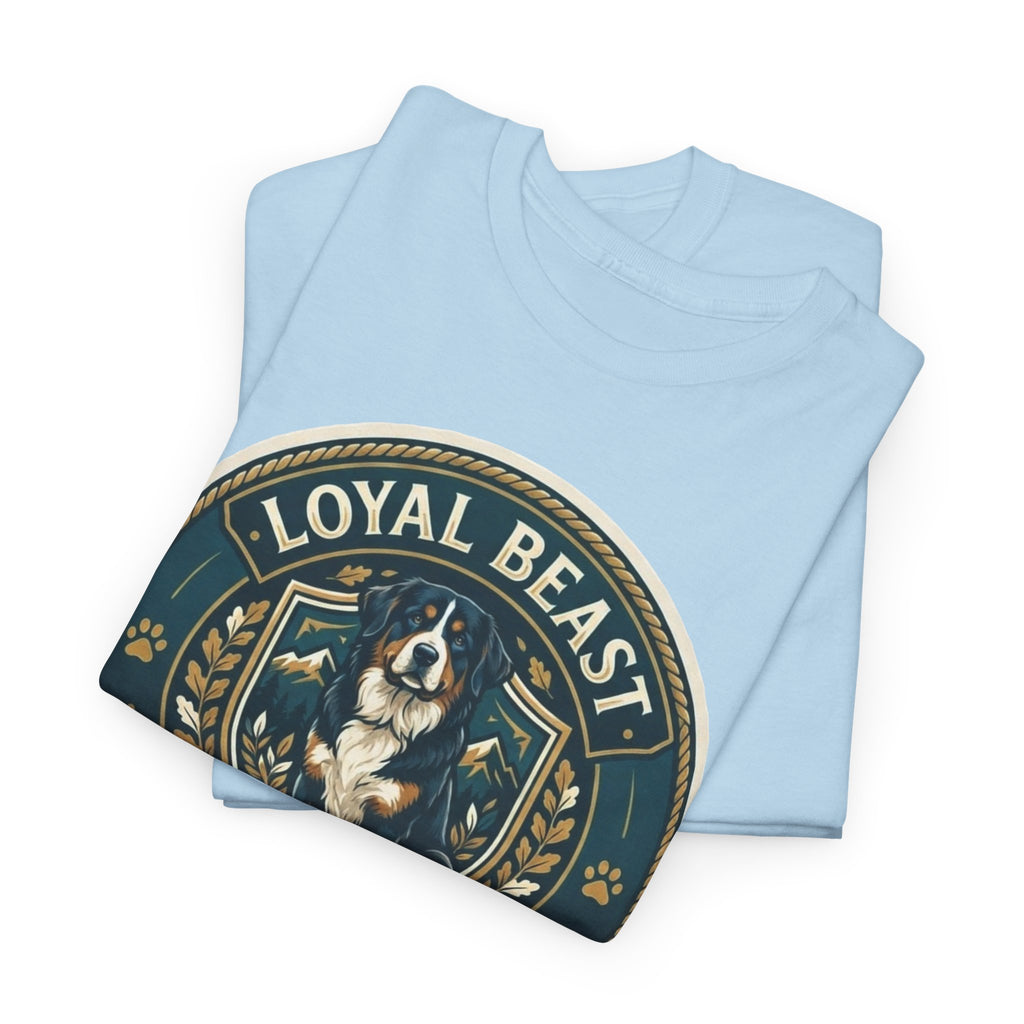 Loyal Beast Bernese Mountain Dog Unisex Heavy Cotton Tee