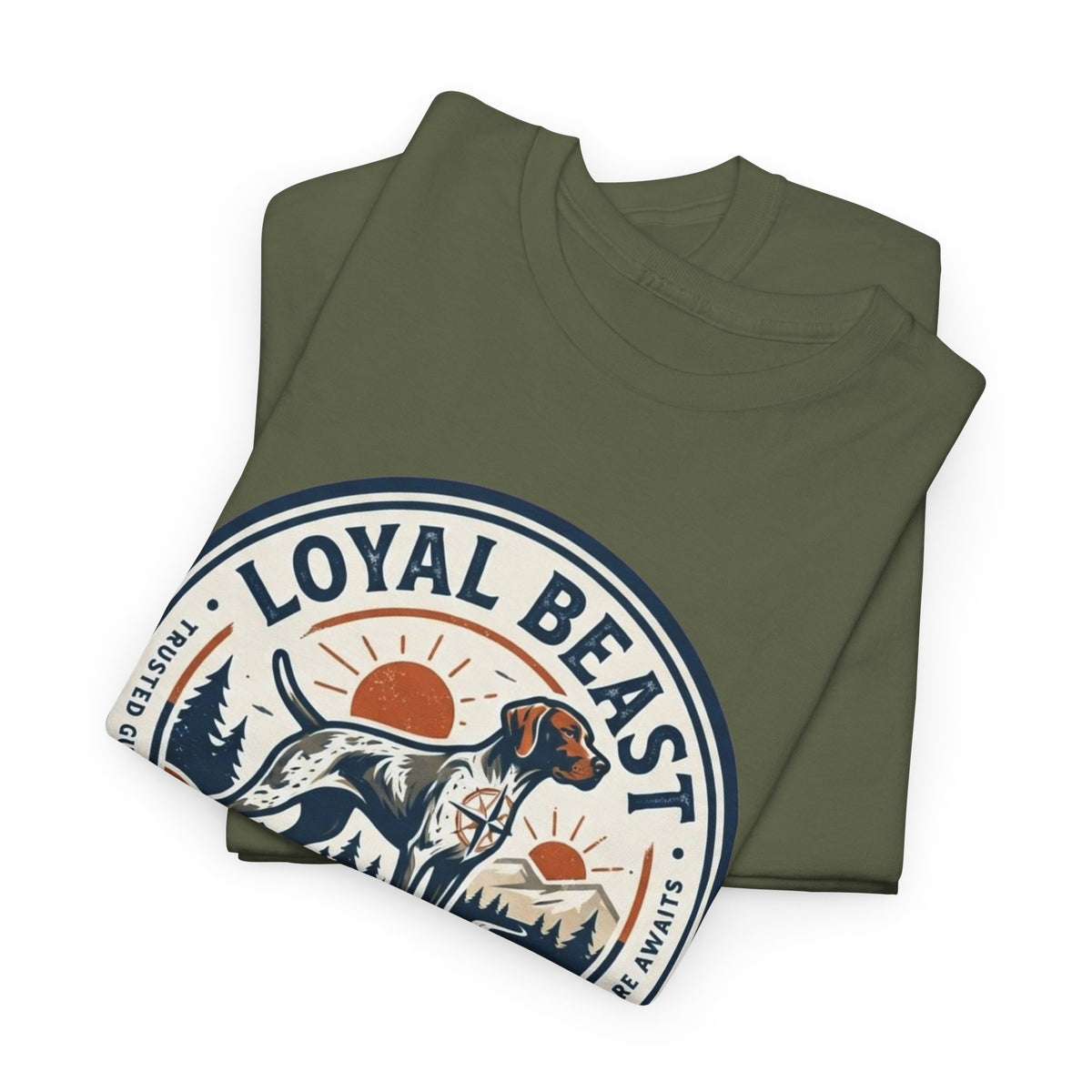 Loyal Beast Pointer Unisex Heavy Cotton Tee