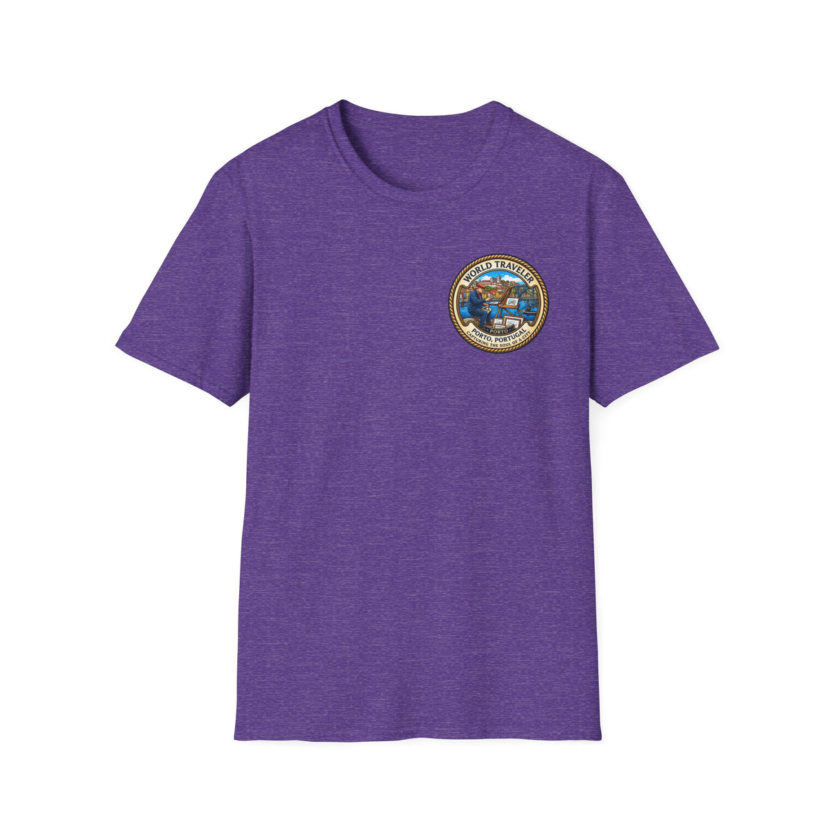 Porto, Portugal world Traveler Unisex Softstyle T-Shirt