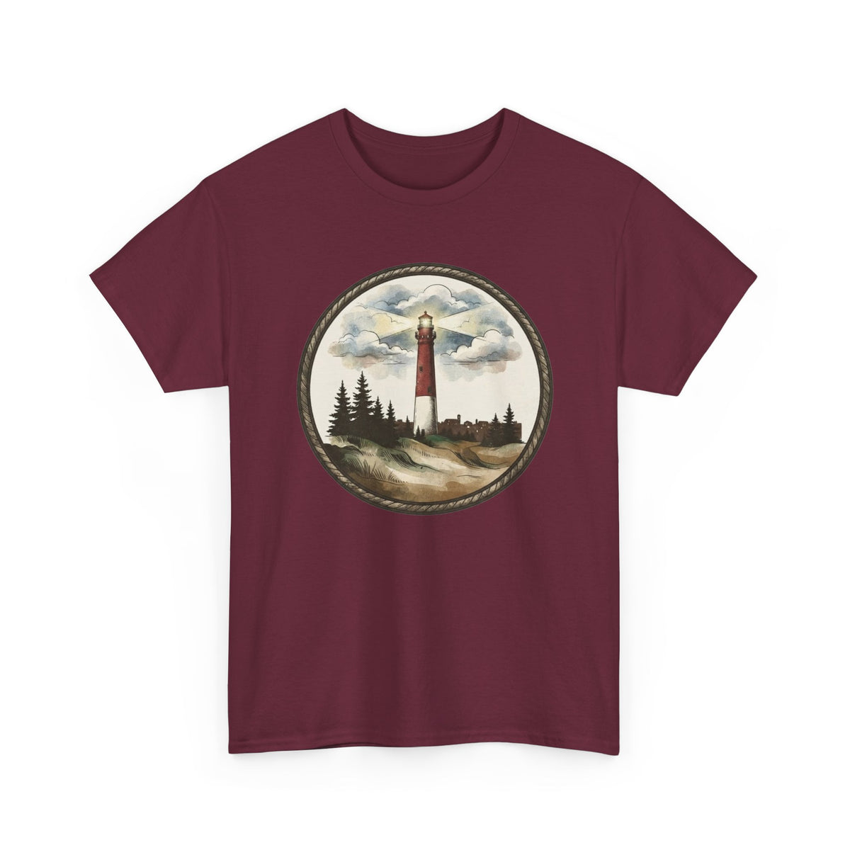 Lighthouse Unisex Heavy Cotton Tee