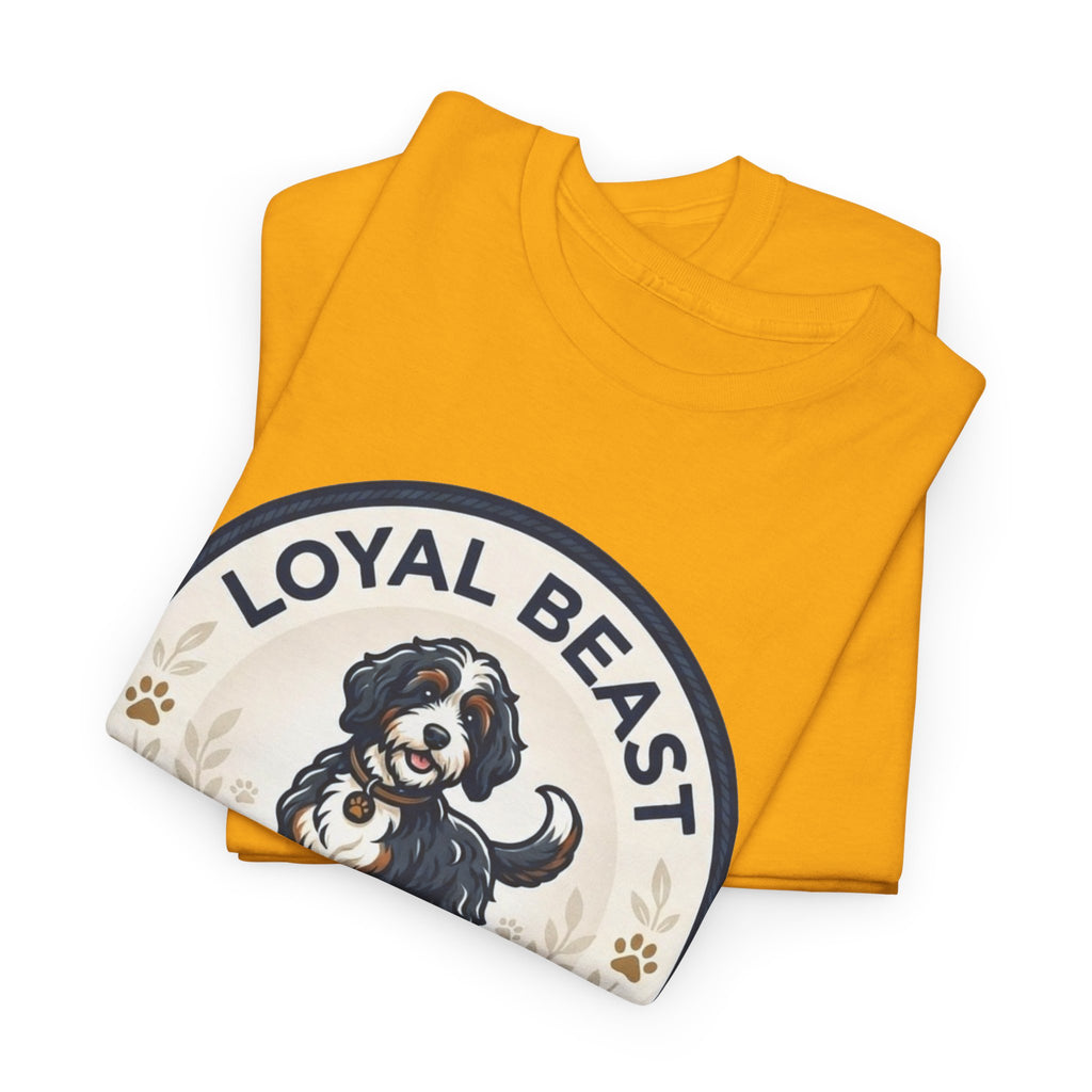 Loyal Beast Bernadoodle Unisex Heavy Cotton Tee