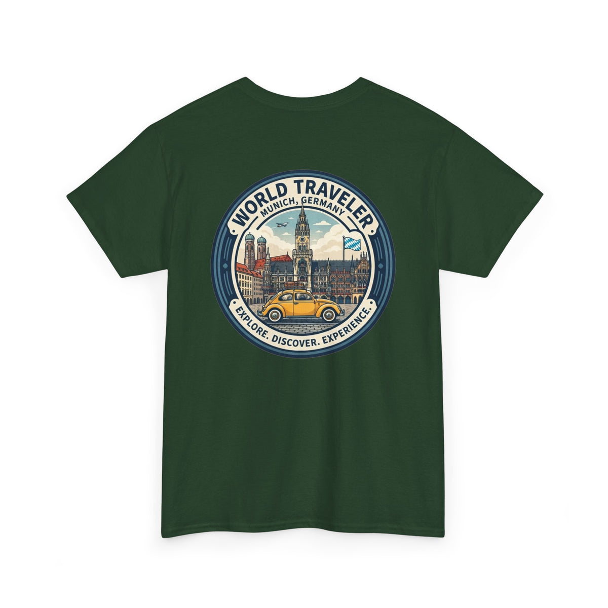 Munich, Germany Unisex Heavy Cotton Tee