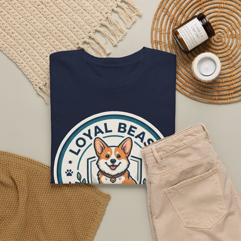 Loyal Beast Corgi Unisex Heavy Cotton Tee