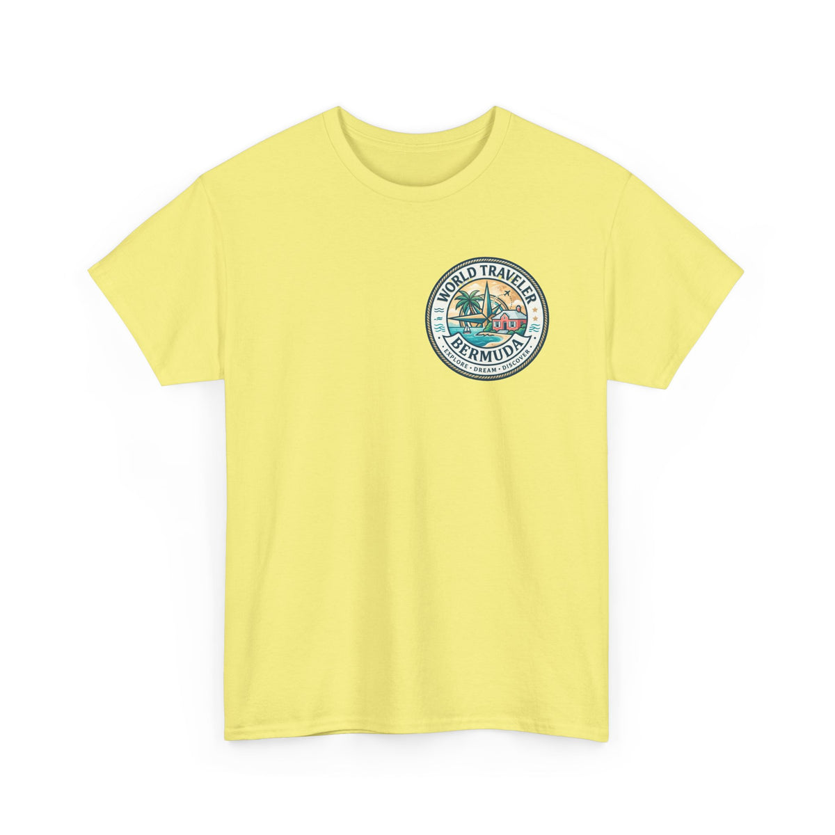 Bermuda World Traveler Unisex Heavy Cotton Tee