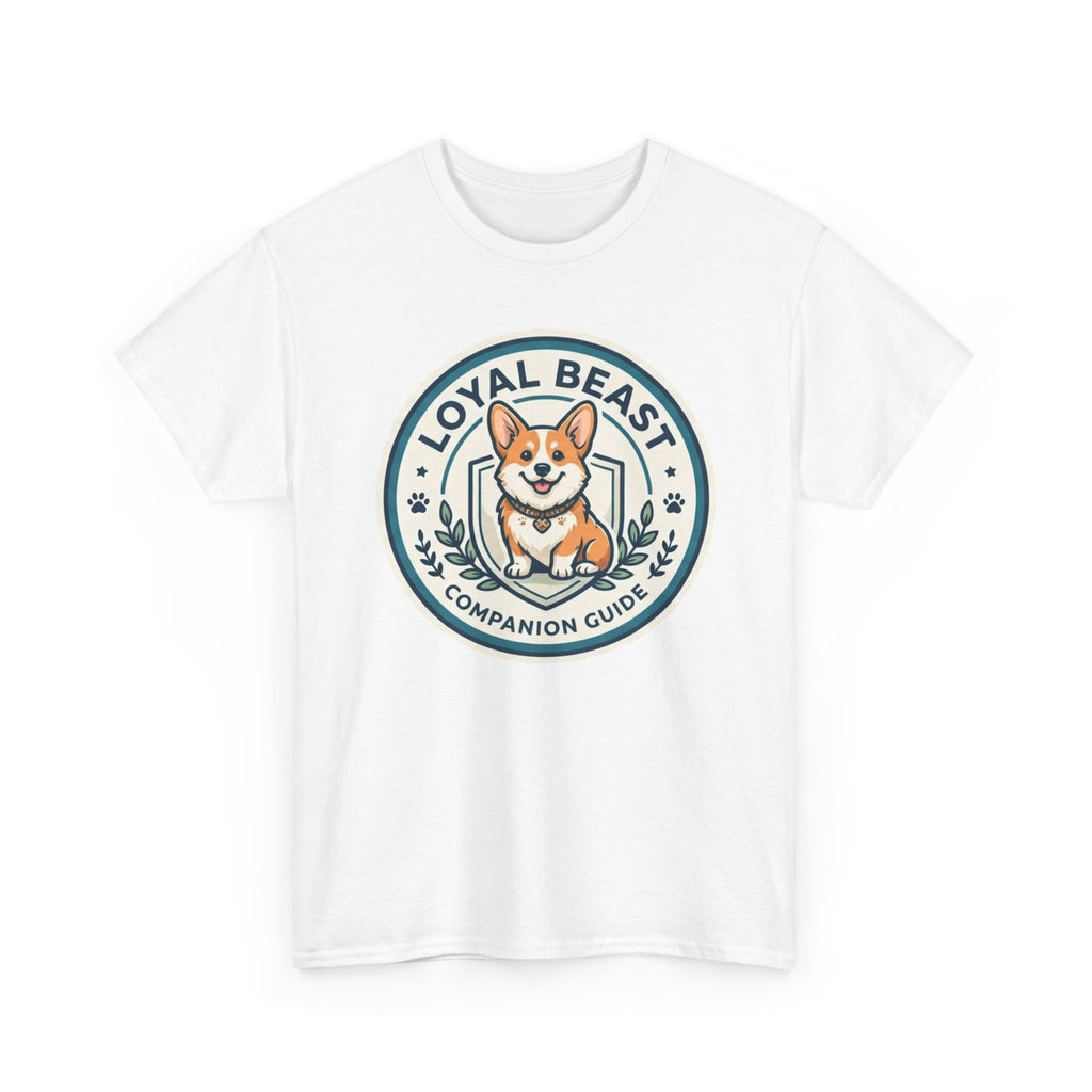 Loyal Beast Corgi Unisex Heavy Cotton Tee