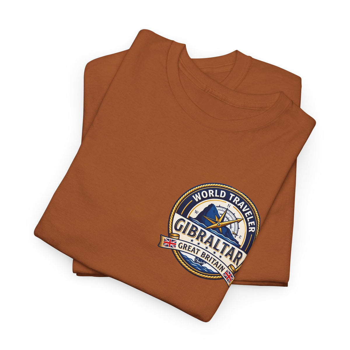 Gibraltar World Traveler Unisex Heavy Cotton Tee