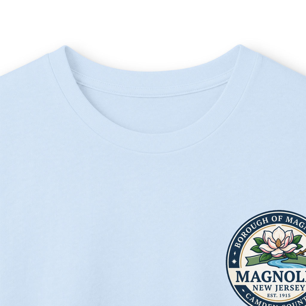 Magnolia, NJ Front and Back Logo Long Sleeve Tee Unisex Ultra Cotton