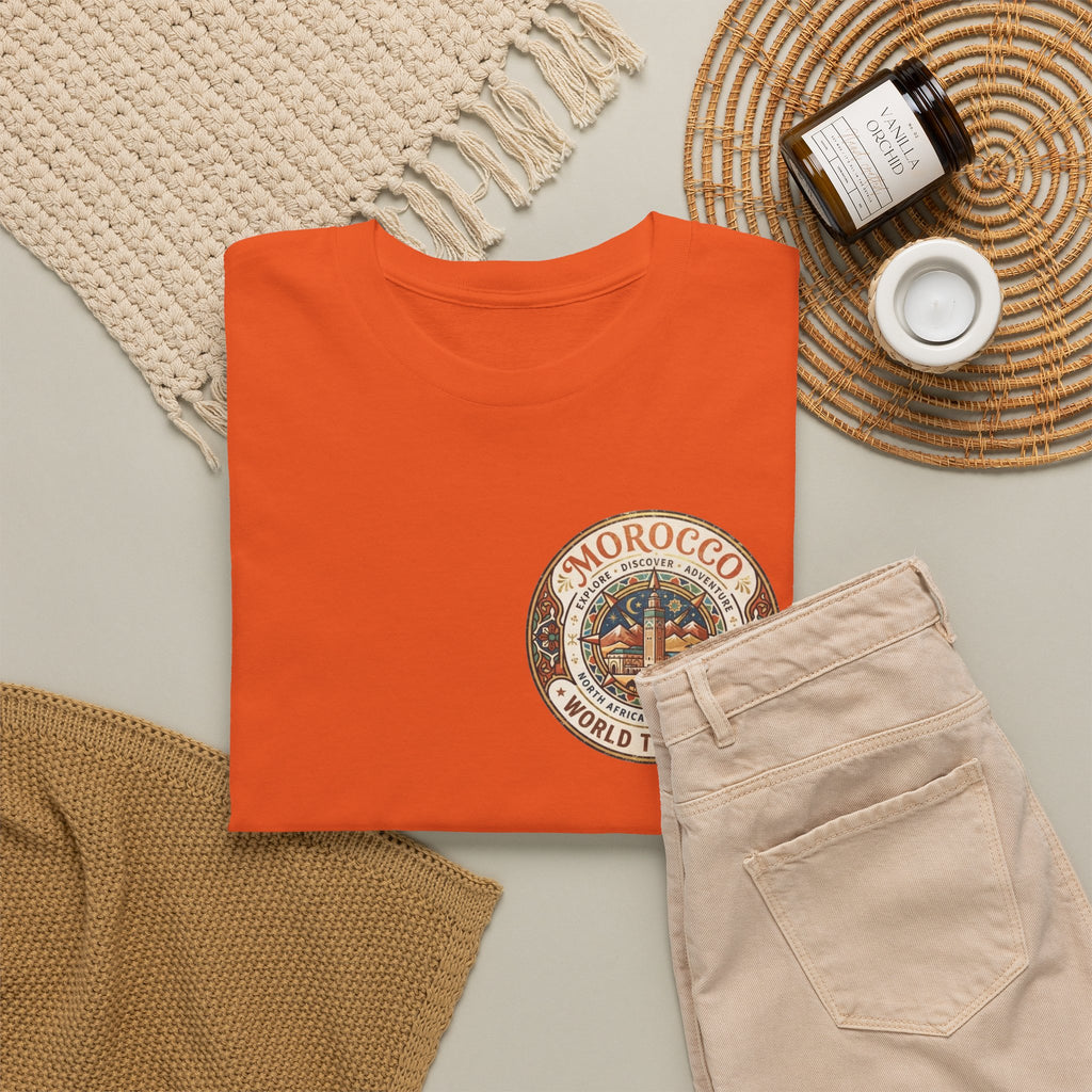 Morocco World Traveler Unisex Heavy Cotton Tee