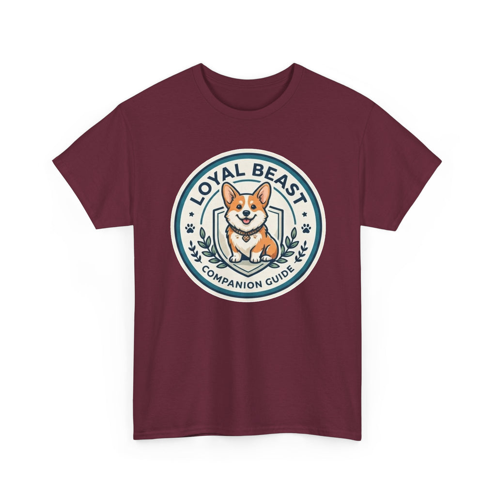 Loyal Beast Corgi Unisex Heavy Cotton Tee