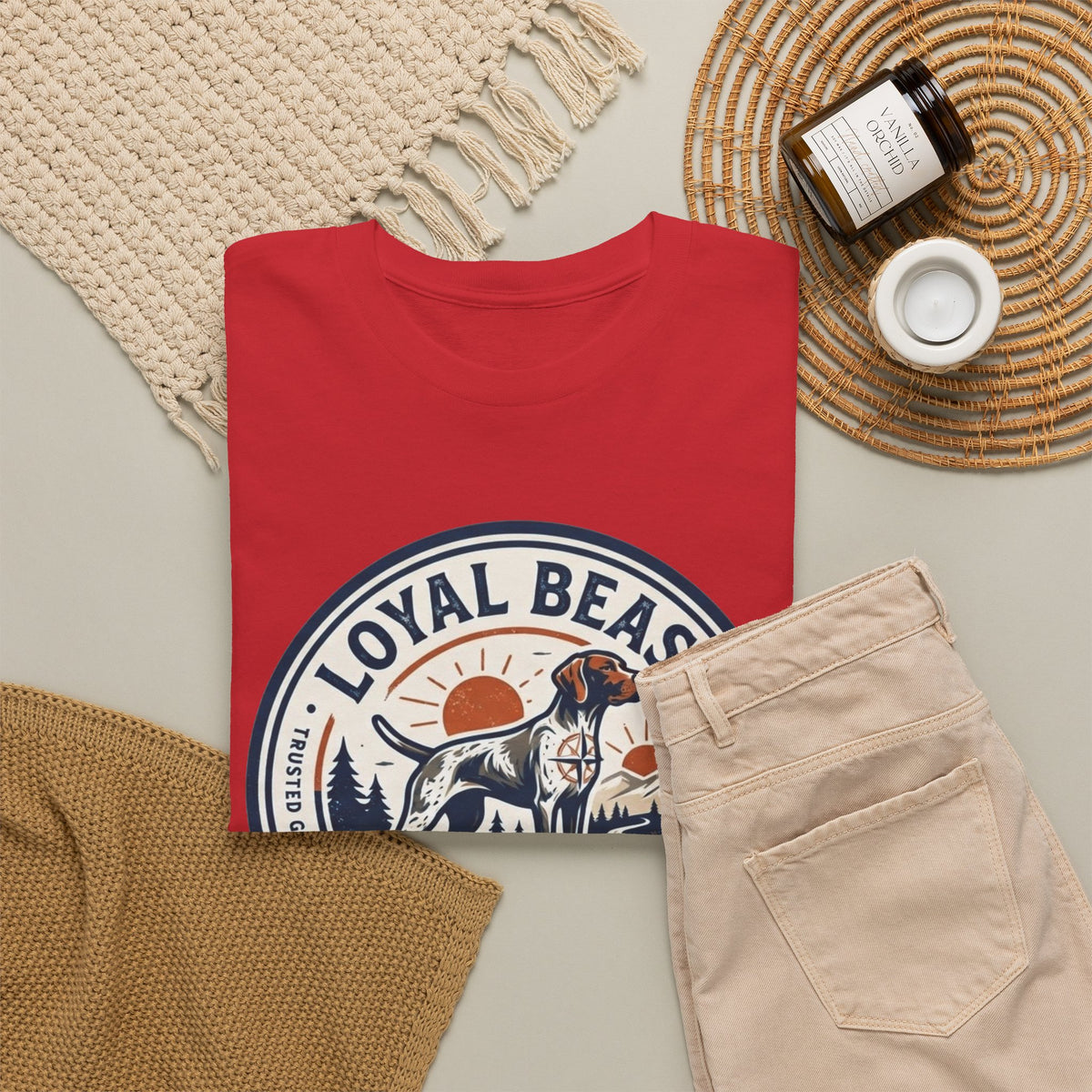 Loyal Beast Pointer Unisex Heavy Cotton Tee