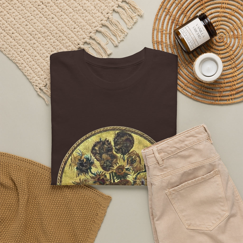Art in Today’s World dying sunflowers T shirt