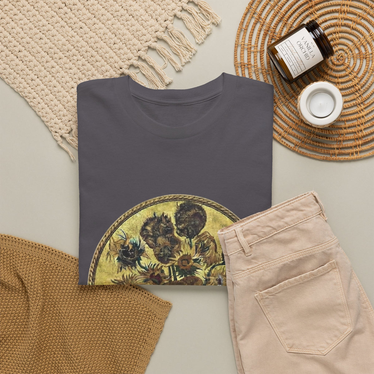 Art in Today’s World dying sunflowers T shirt