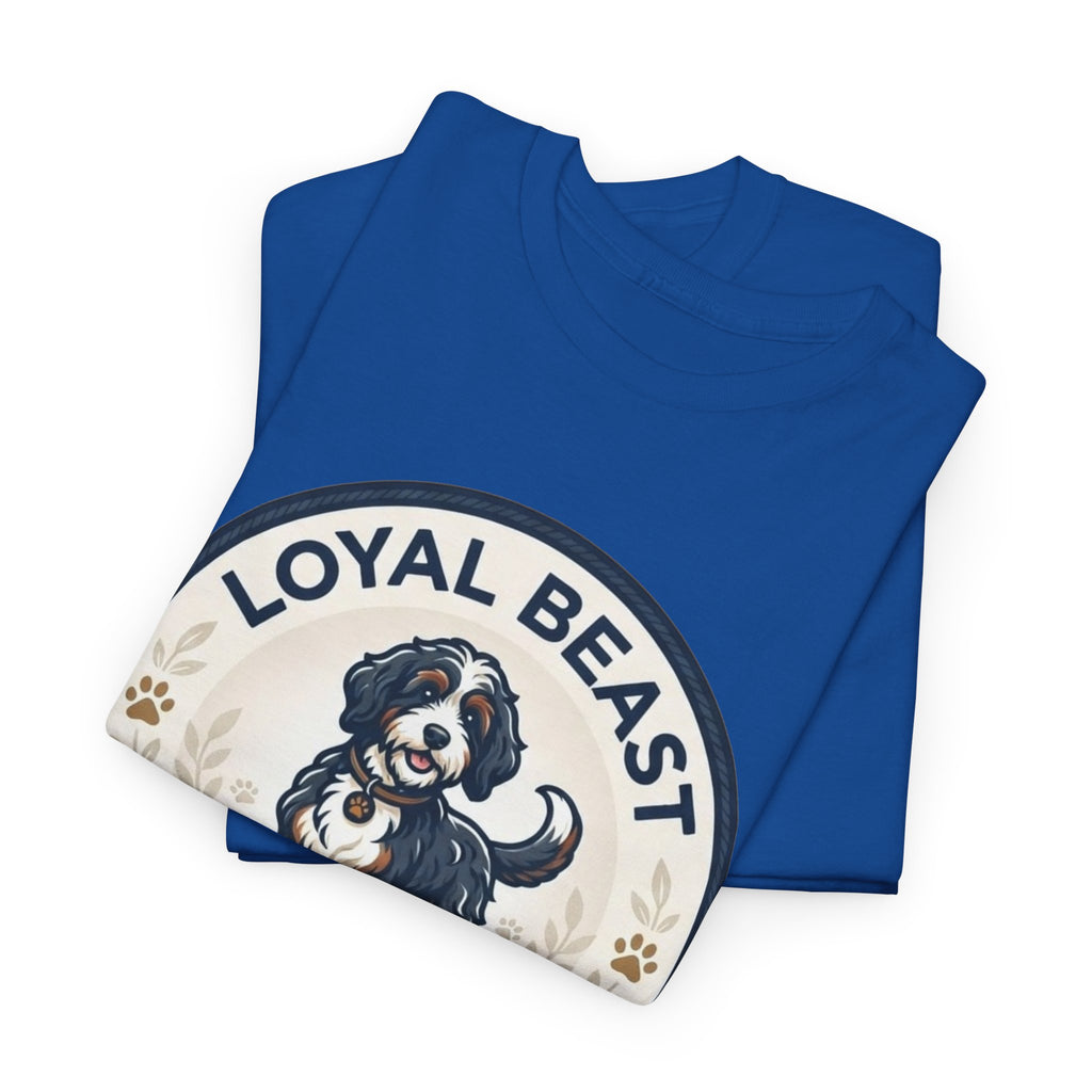 Loyal Beast Bernadoodle Unisex Heavy Cotton Tee