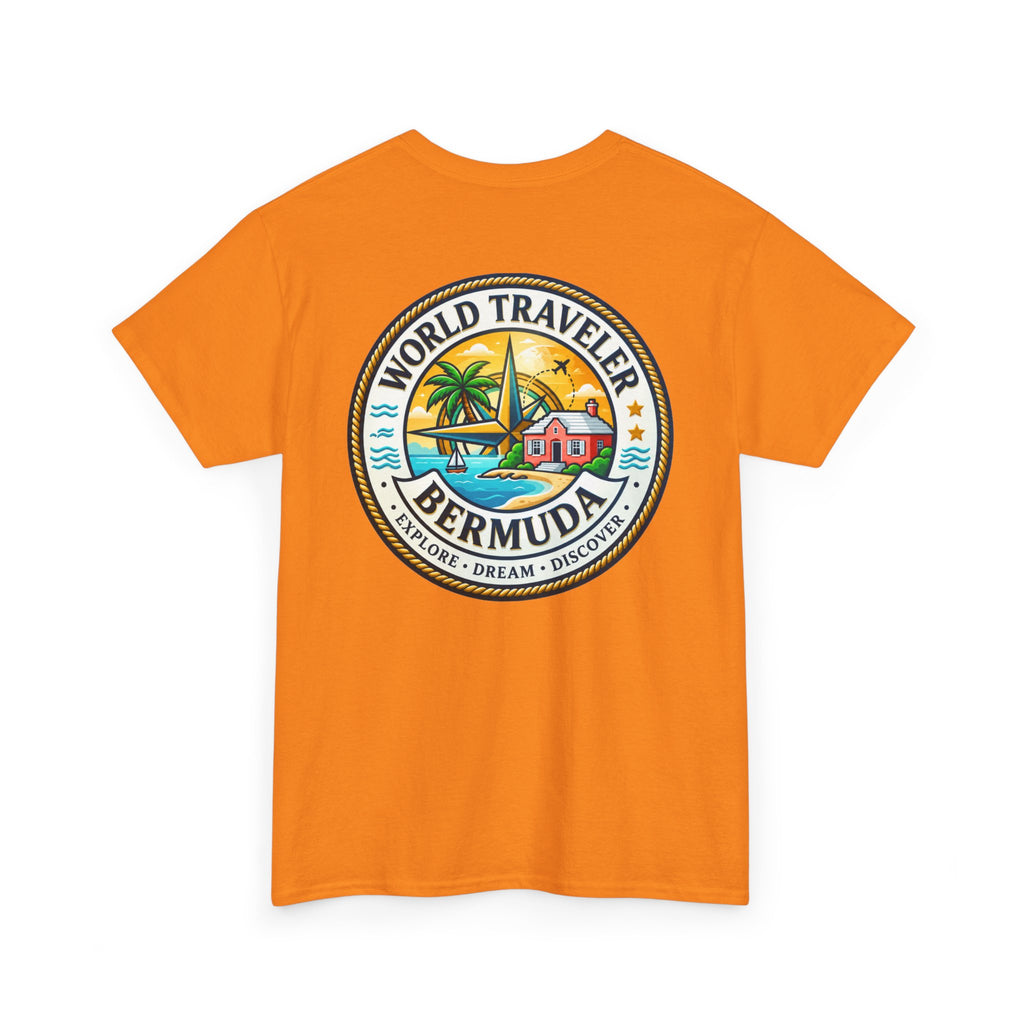 Bermuda World Traveler Unisex Heavy Cotton Tee
