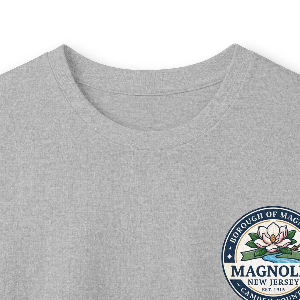 Magnolia, NJ Front and Back Logo Long Sleeve Tee Unisex Ultra Cotton
