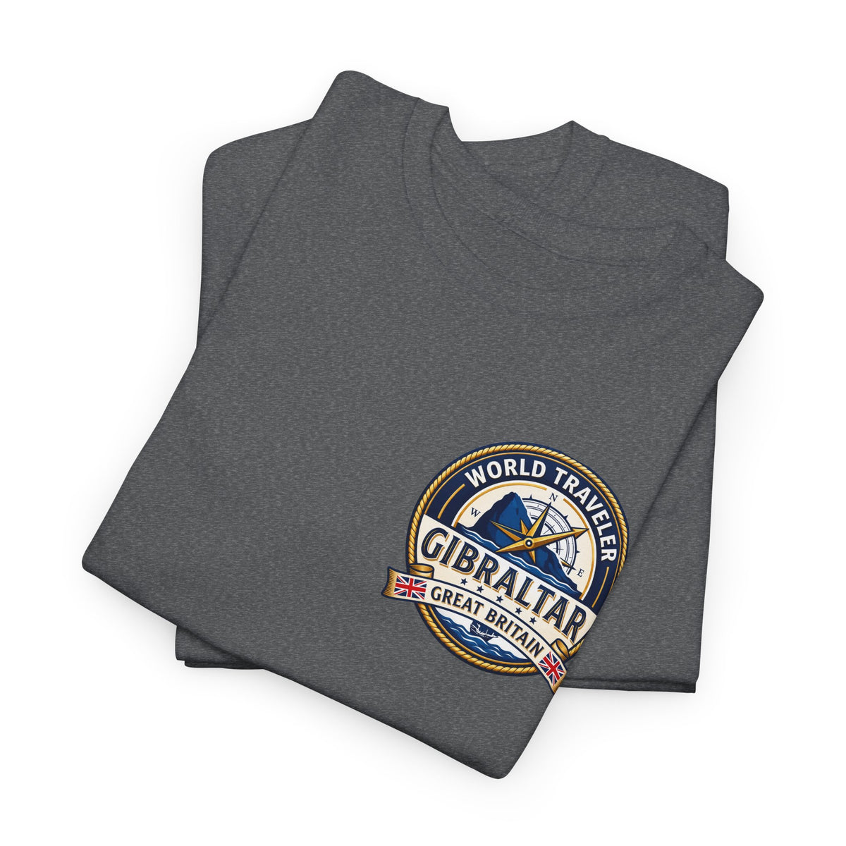 Gibraltar World Traveler Unisex Heavy Cotton Tee