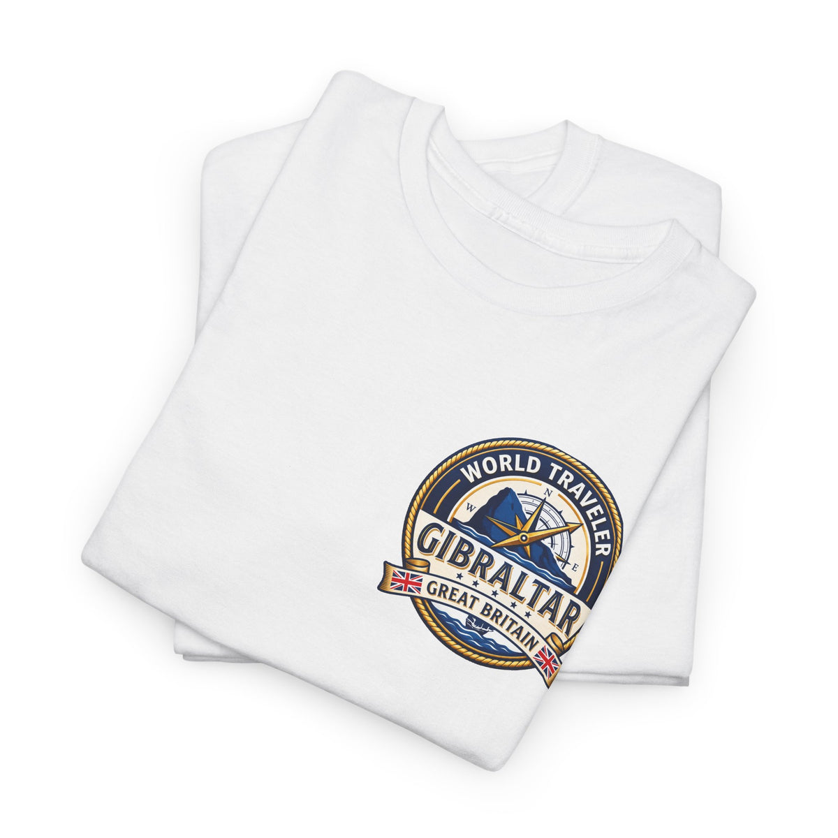 Gibraltar World Traveler Unisex Heavy Cotton Tee