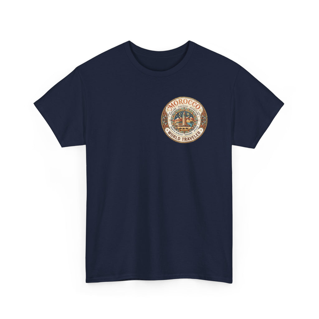 Morocco World Traveler Unisex Heavy Cotton Tee