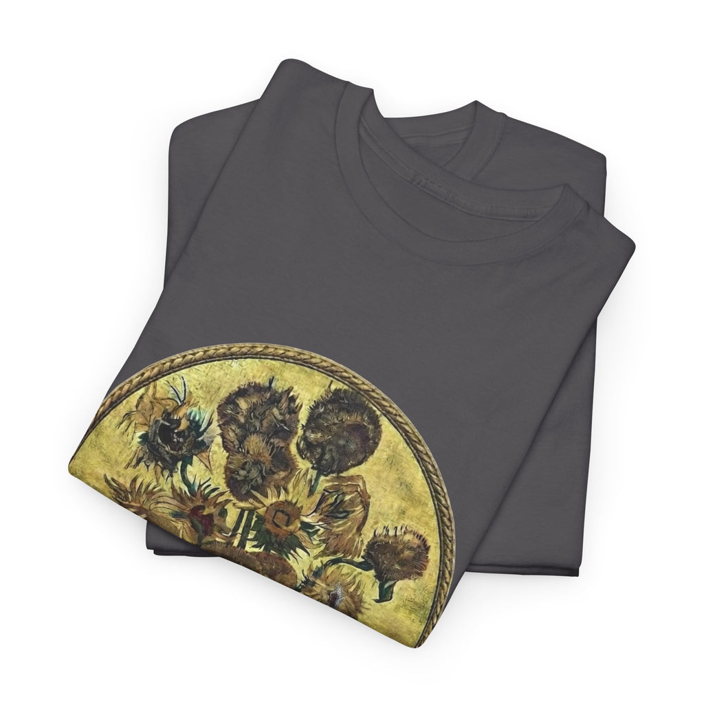 Art in Today’s World dying sunflowers T shirt