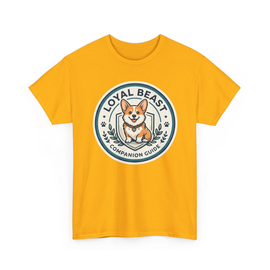 Loyal Beast Corgi Unisex Heavy Cotton Tee