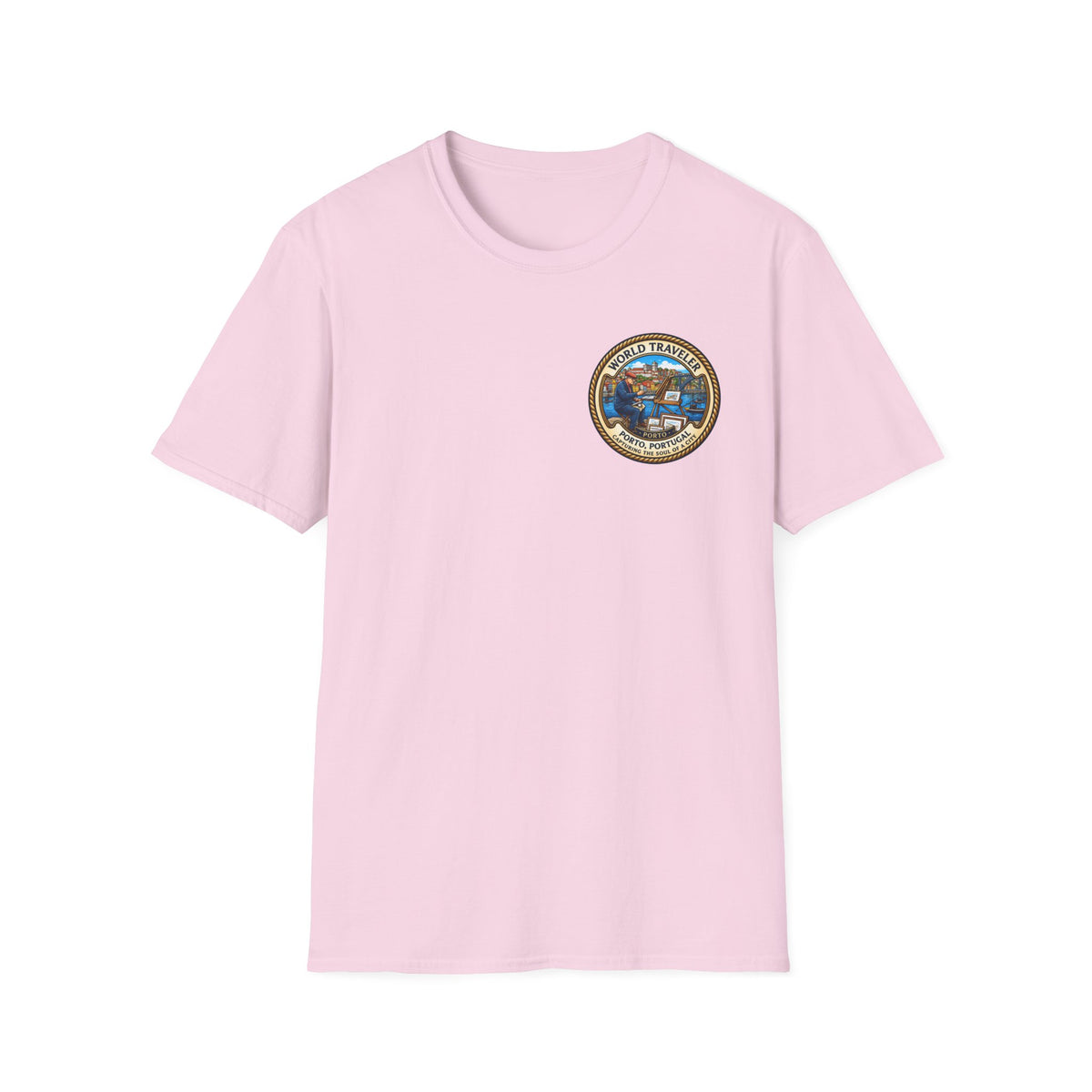 Porto, Portugal world Traveler Unisex Softstyle T-Shirt