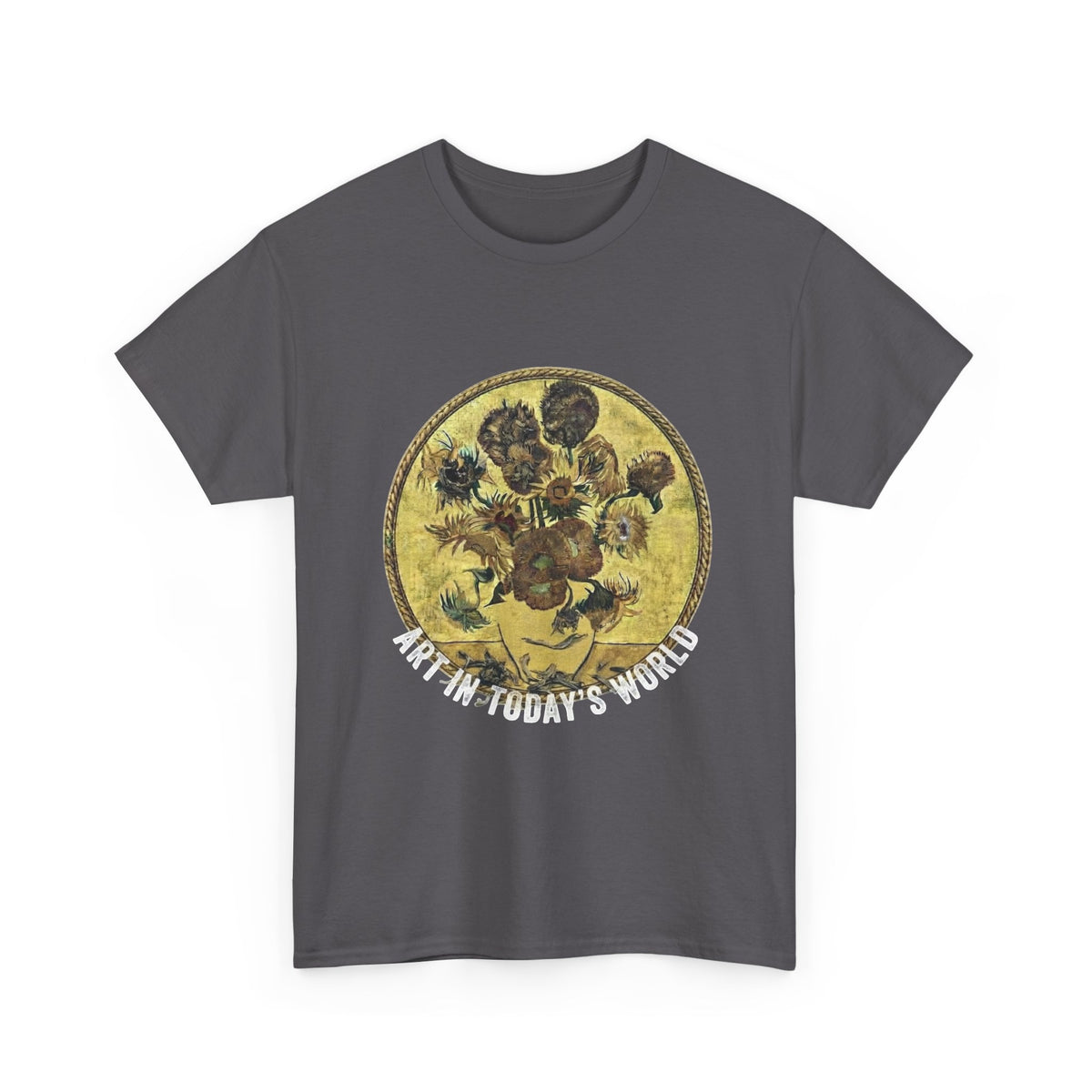 Art in Today’s World dying sunflowers T shirt