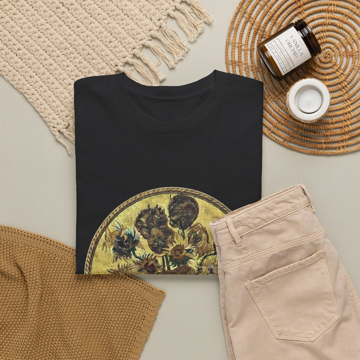 Art in Today’s World dying sunflowers T shirt