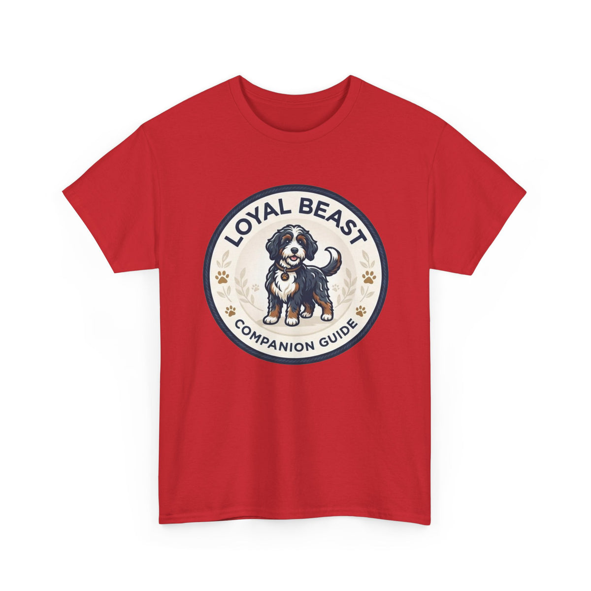 Loyal Beast Bernadoodle Unisex Heavy Cotton Tee