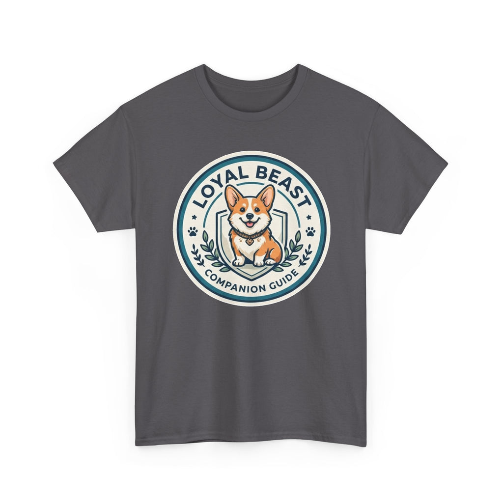 Loyal Beast Corgi Unisex Heavy Cotton Tee