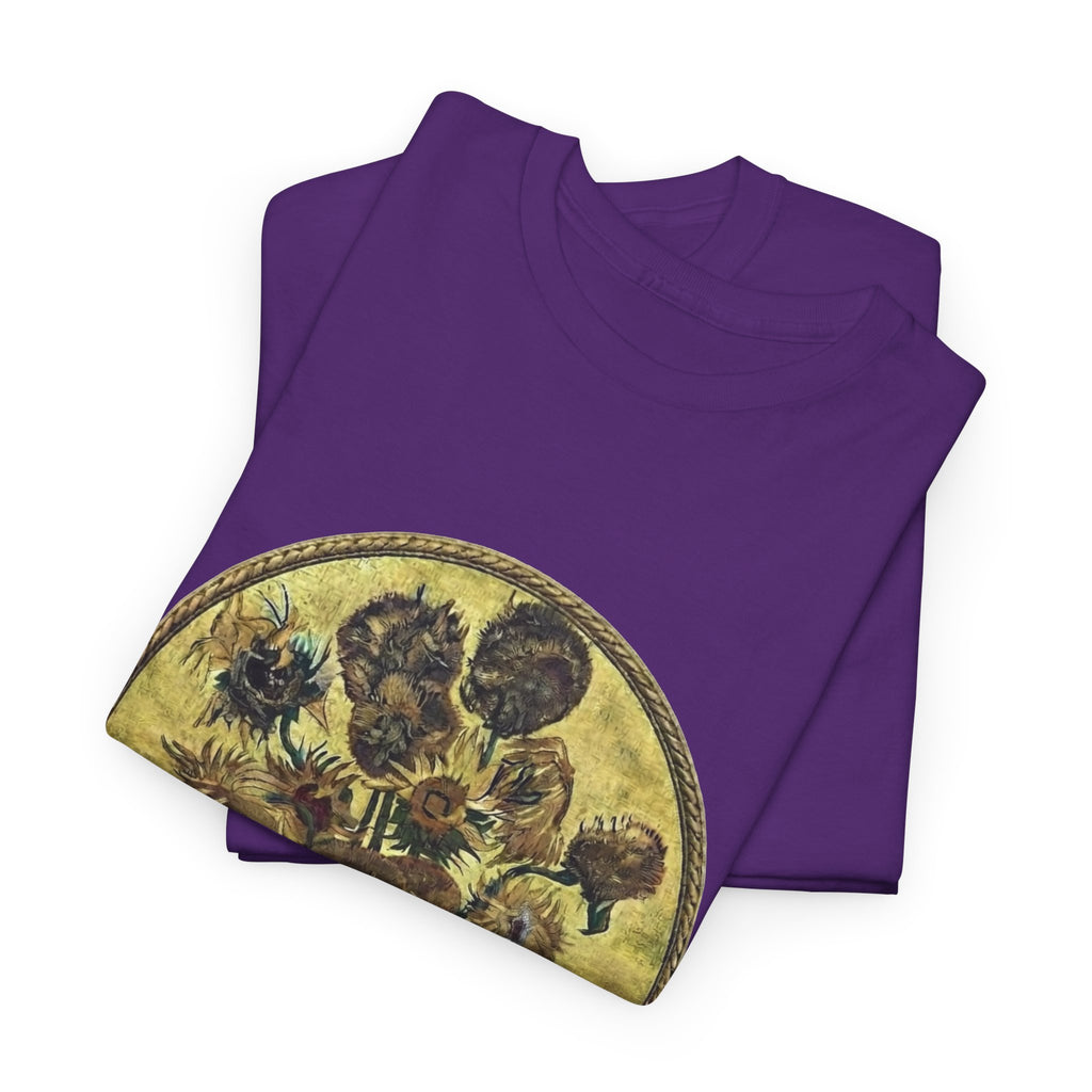 Art in Today’s World dying sunflowers T shirt