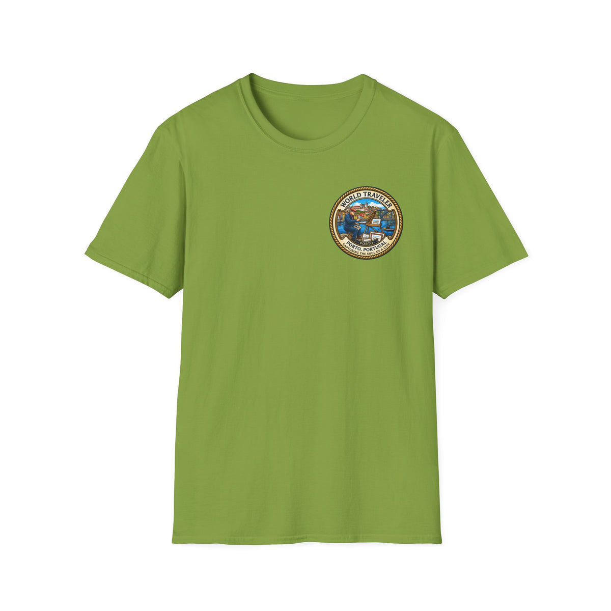 Porto, Portugal world Traveler Unisex Softstyle T-Shirt