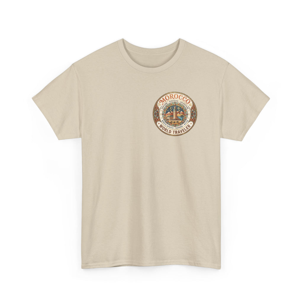 Morocco World Traveler Unisex Heavy Cotton Tee
