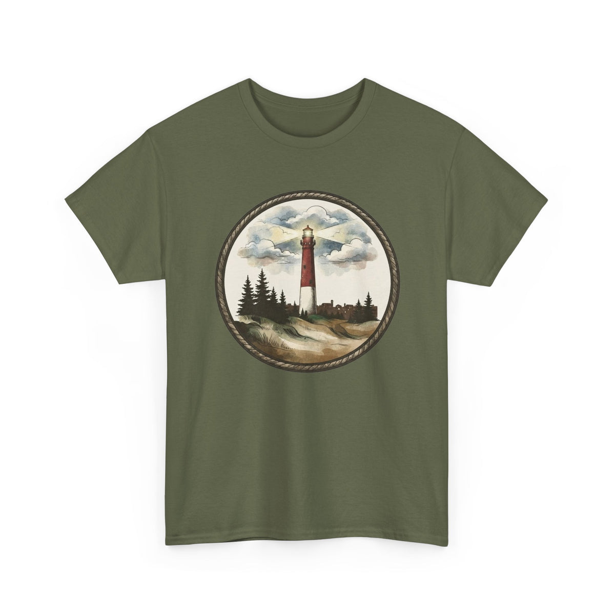 Lighthouse Unisex Heavy Cotton Tee