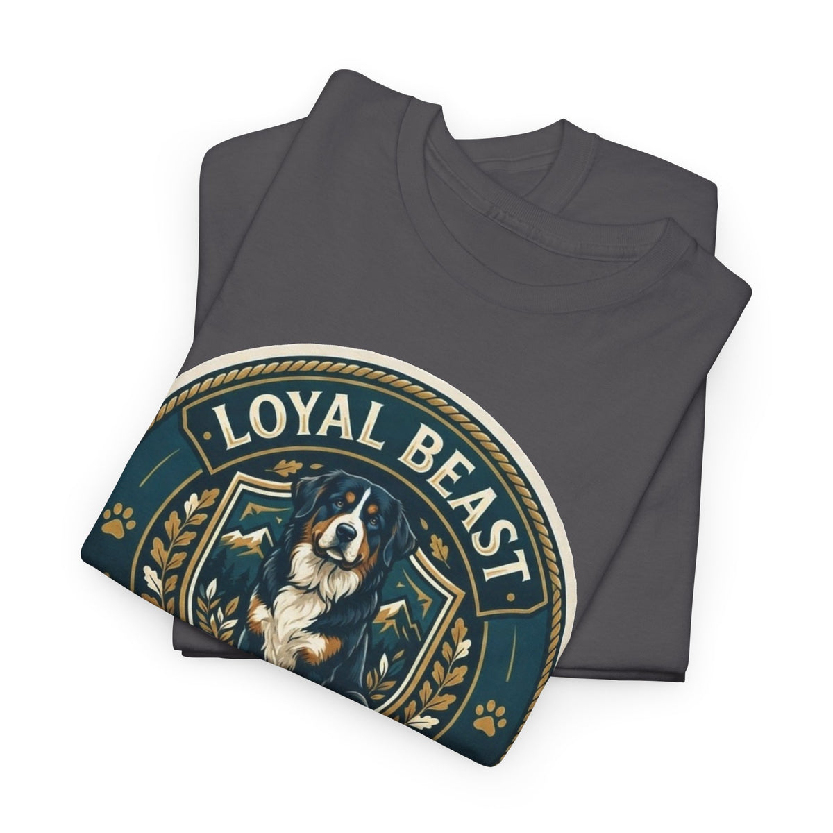 Loyal Beast Bernese Mountain Dog Unisex Heavy Cotton Tee