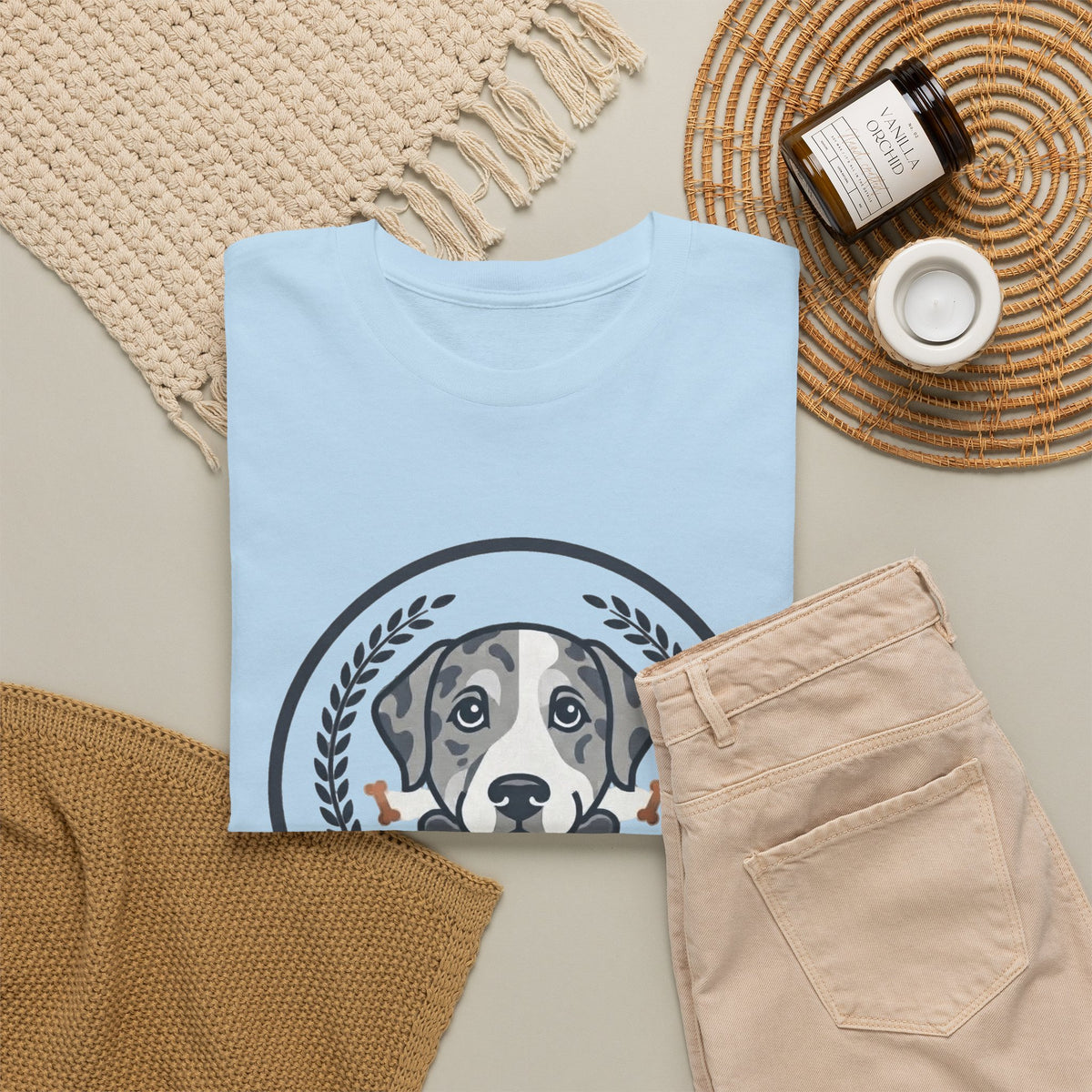 Loyal Beast Dog Maggie Unisex Heavy Cotton Tee