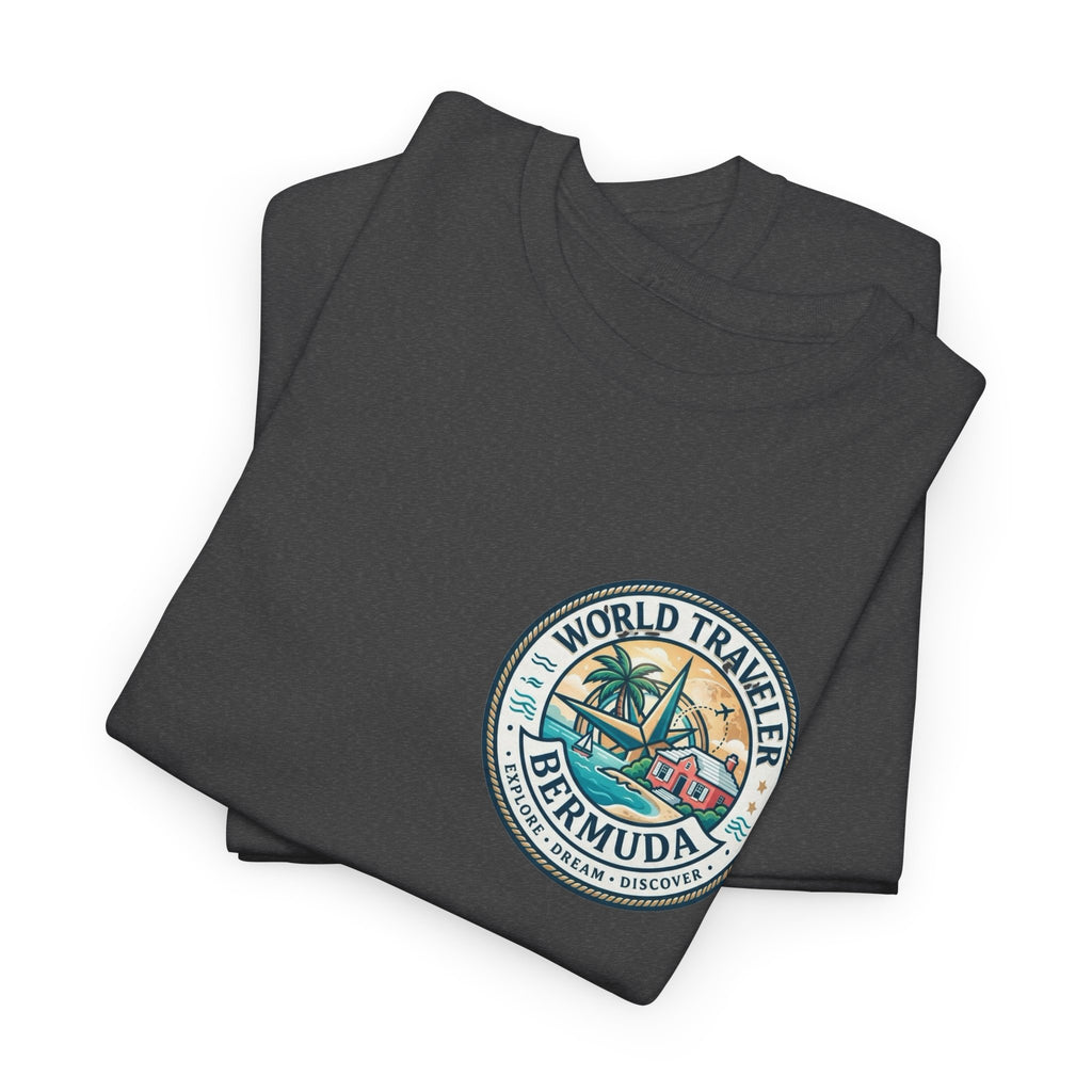 Bermuda World Traveler Unisex Heavy Cotton Tee