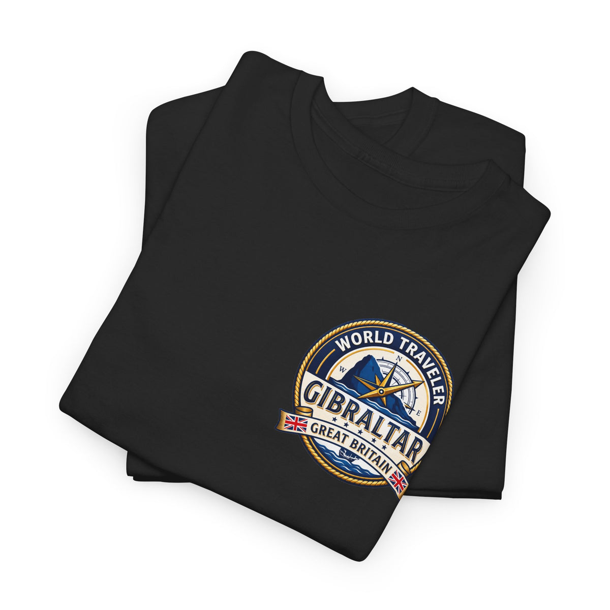 Gibraltar World Traveler Unisex Heavy Cotton Tee