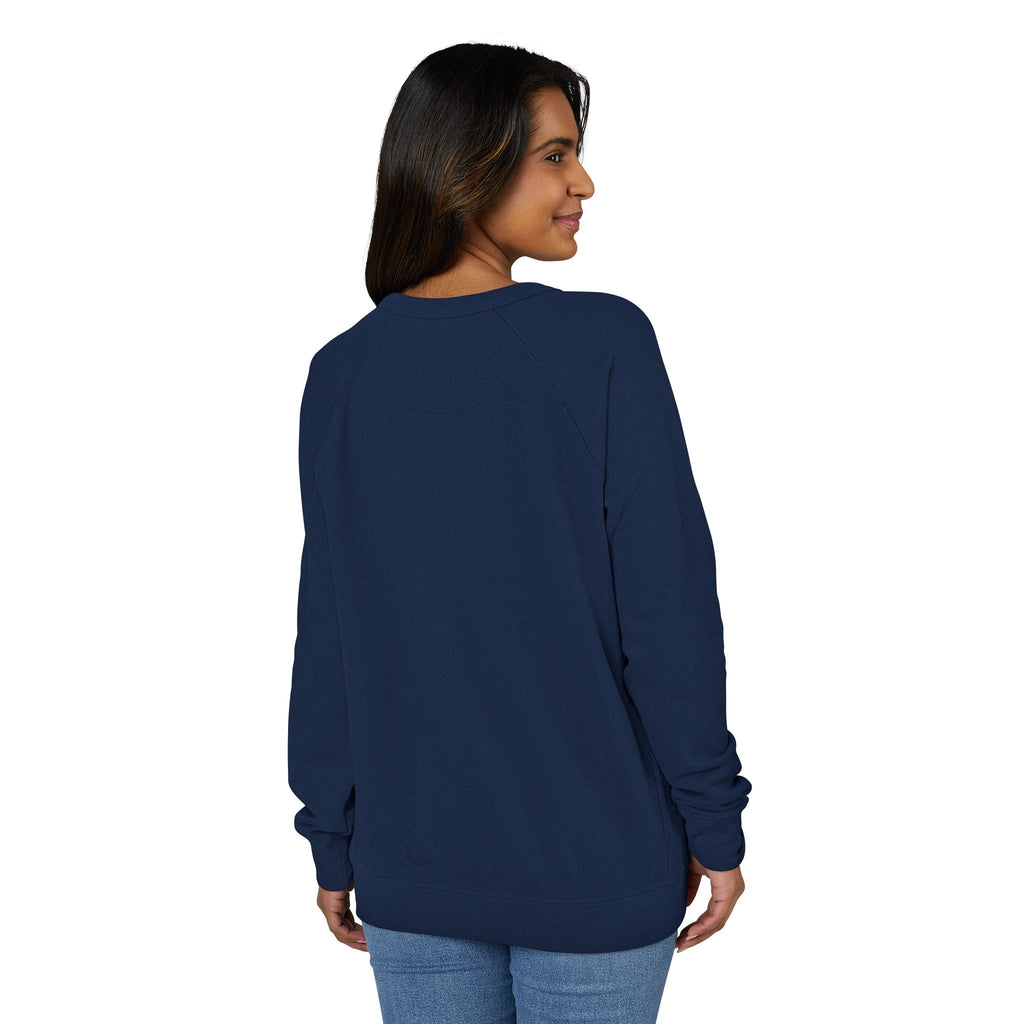 Coffee in the Morning Unisex French Terry Raglan Crewneck
