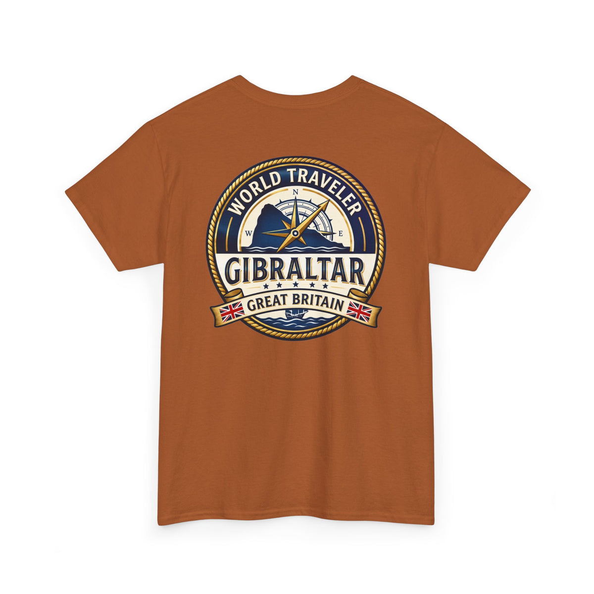 Gibraltar World Traveler Unisex Heavy Cotton Tee