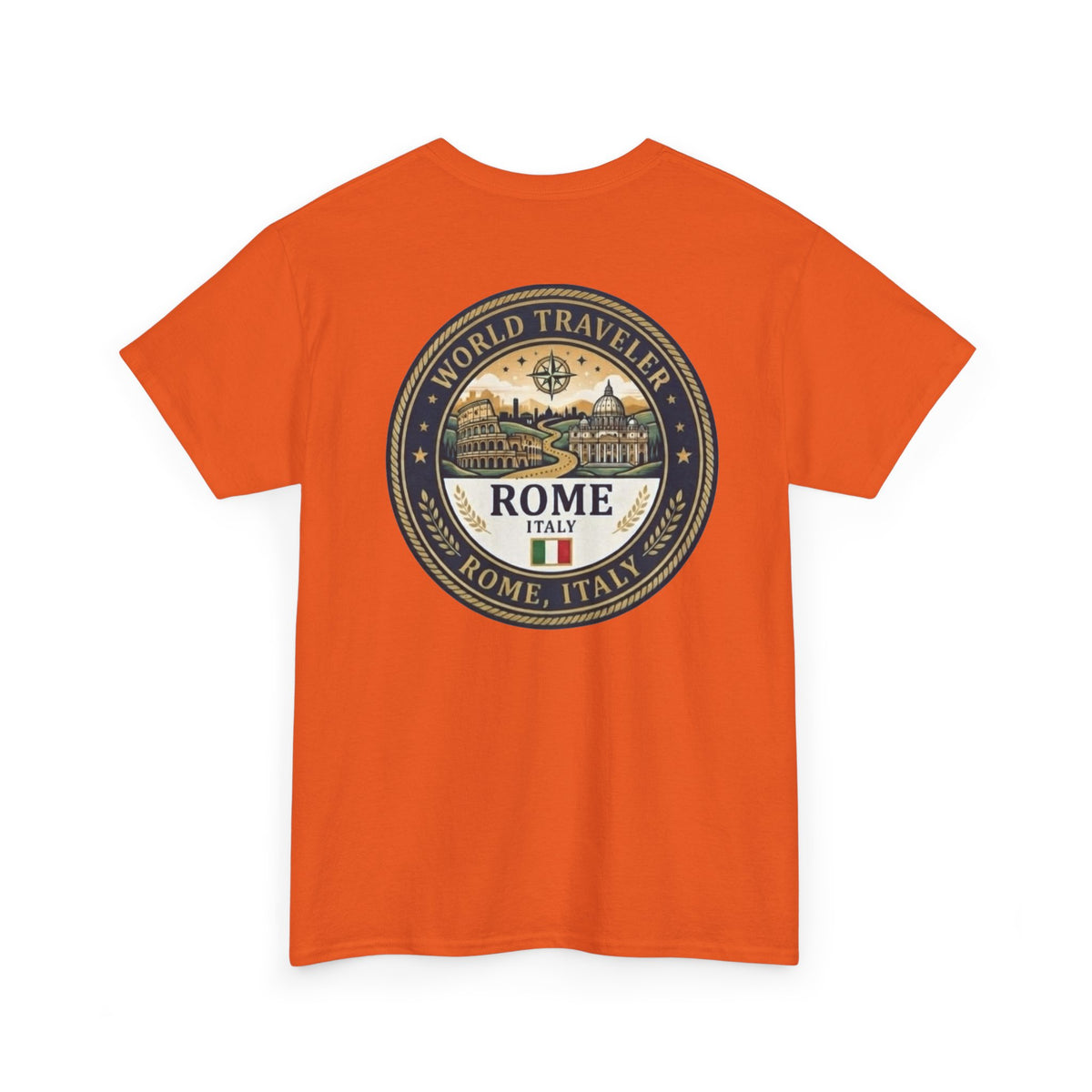 Rome World Traveler Unisex Heavy Cotton Tee