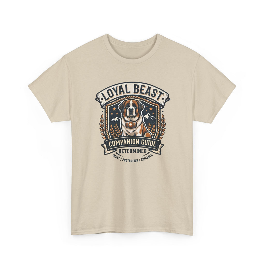 Loyal Beast Saint Bernard Unisex Heavy Cotton Tee