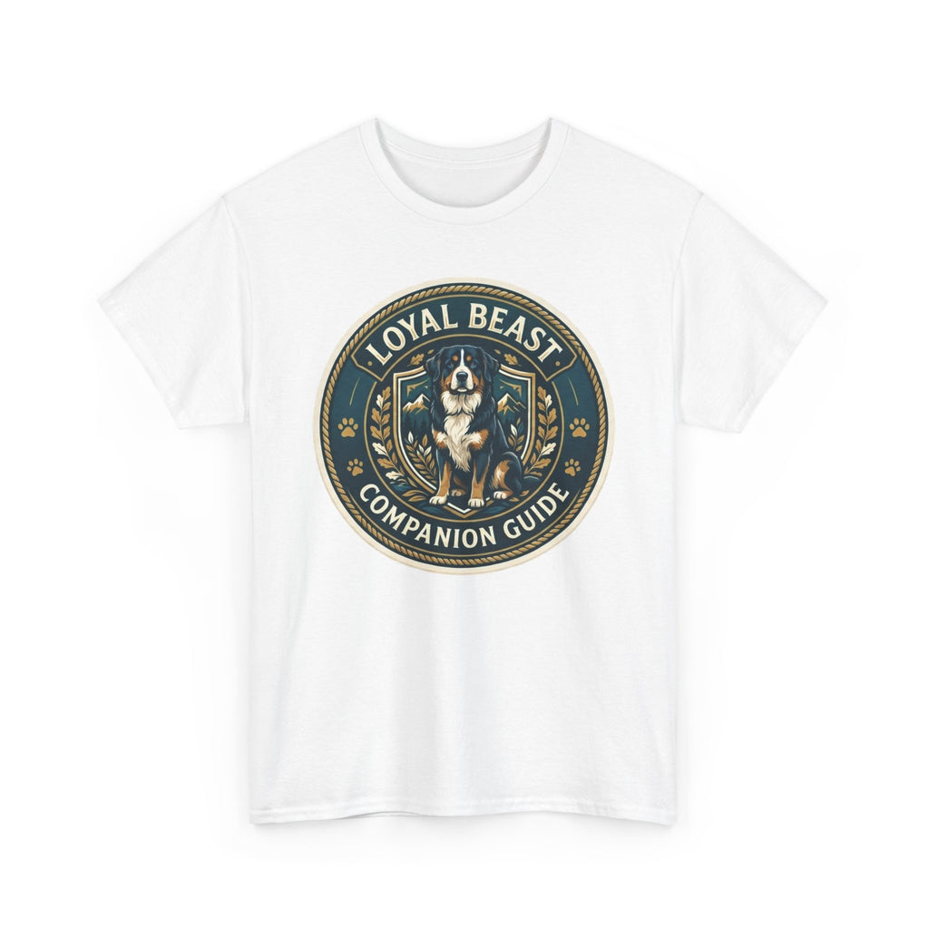 Loyal Beast Bernese Mountain Dog Unisex Heavy Cotton Tee