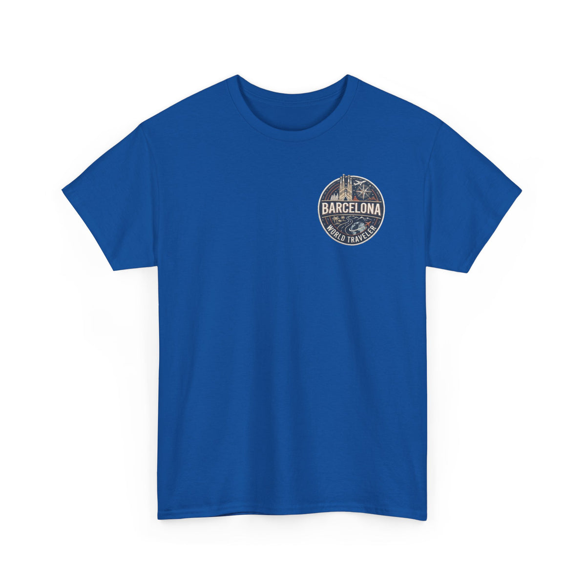 Barcelona World Traveler Unisex Heavy Cotton Tee
