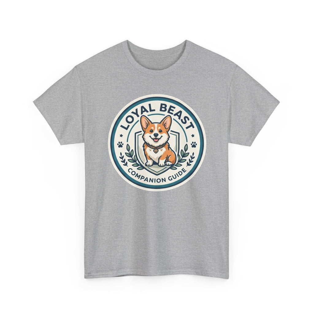 Loyal Beast Corgi Unisex Heavy Cotton Tee