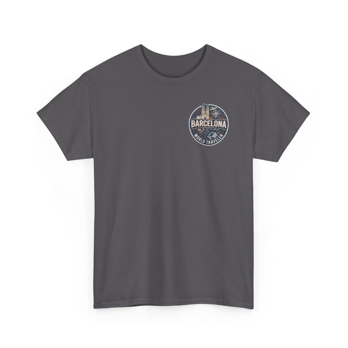 Barcelona World Traveler Unisex Heavy Cotton Tee