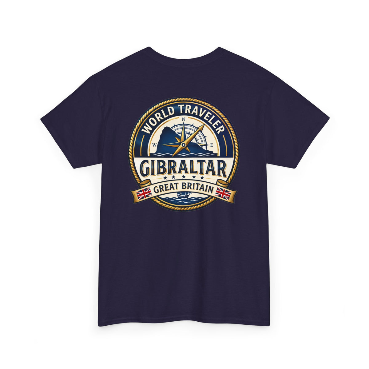 Gibraltar World Traveler Unisex Heavy Cotton Tee