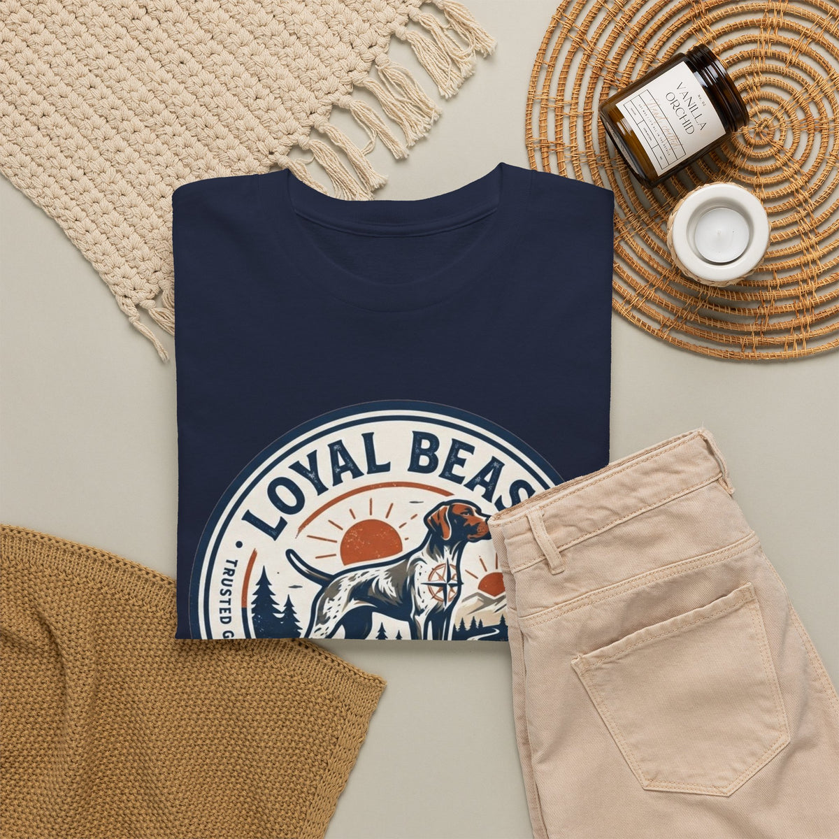 Loyal Beast Pointer Unisex Heavy Cotton Tee